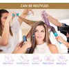 LyoRuSi 24 Inches Fairy Hair Tinsel Kit with Tools (Synthetic Feather Hair Extensions) Glitter Tinsel Hair Extensions With Kit Tools(20PCS/10Colors)
