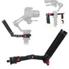 Akeipho Adjustable NATO Briefcase Sling Handle for DJI Ronin RSC2 / RS3 / RS3 Mini, Gimbal Handgrip Extension Grip with Cold Shoe Mount 1/4" 3/8" Holes for Video Light, Microphone, Monitor