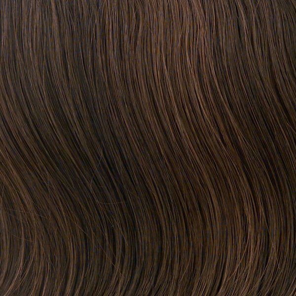 Reversible Ponytail Clip On Color Medium Brown - Toni Brattin Wigs 9" Long Extension on 4" Claw Clip Heat Friendly Synthetic Instant Volume Bun Salon-Inspired Shades