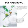 Zerodeko Face Mask Mixing Bowl Set DIY Facemask Mixing Tool Kit with Facial Mask Bowl Skin Care DIY Mixing Tool Kit with Spoon for Lady Women Girls