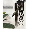 ROSEBUD Tape in Hair Extensions REMY Human Hair, Secure Skin Weft Hair Extensions Seamless 40g/Pack 20Pcs 10 Inch Dark Brown