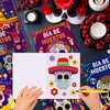 HOWAF 12 Pack Day of The Dead Coloring Books with 12pcs Paint Pens, Dia De Los Muertos Coloring Page Sugar Skull Mini Drawing Books Pads for Mexican Day of The Dead Party Halloween Classroom Activity