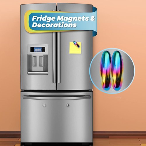 Rattle Magnets Snake Eggs for Adults, Magnetic Stones Oval Science Kit Toy, Fidget Toys Bulk for Stress Ball & Decoration for Home Office Refrigerator Ferrite Putty Holiday Stocking Sutffer 18 Pack