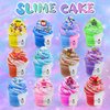 Elover Dual Color Ice Cream Soft Slime Making Kit Stretchy and Non-Sticky,Butter Slime Stress Relief Toy for Kids Partys,Girls & Boys Kids 6 7 8 9 10 11 12（13 Pack ）