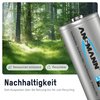 ANSMANN Rechargeable C Batteries 4500mAh maxE ready2use NiMH Professional C Battery pre-charged Power Accu for flashlight etc. (4-Pack)
