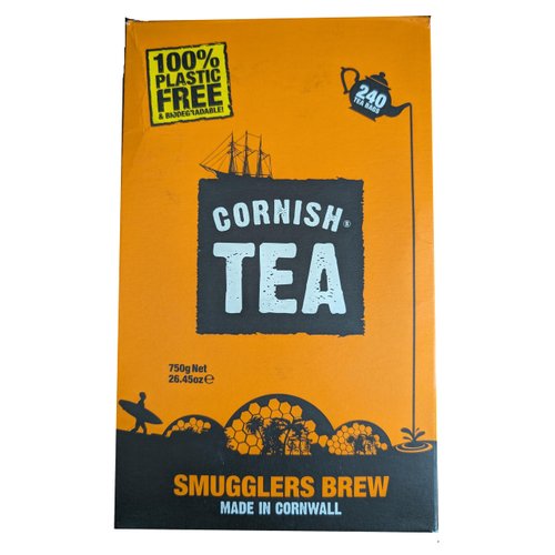 Cornish Tea Smugglers Brew Black Box 240 Tea Bags