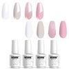Vishine Nail Art UV LED Lamp Gel Polish Long-lasting Manicure Kit 4 Colors Set C183