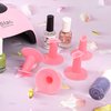 AUEAR, 10 Pack Plastic Finger Stand Support Finger Rest Holder for Nail Art Design Painting Salon