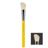 Bdellium Tools Professional Makeup Brush - Studio Series 942 Slanted Contour - With Mix of Soft Synthetic & Natural Fibers, For Adding Dimension to the Face (Yellow, 1pc)
