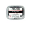 Amelia Beauty Products Standard Bobby Pin Waved | Hair Styling Accessories Hair Pins - for all Hair Types | 300 Gram in Clear Container Premium Pins Made in Italy - Black