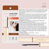 LoveLiner Waterproof Mascara, Resistant to Sweat, Sebum & Tears, Precise & Fiber-Free Curved Brush, Japanese Eye Makeup w/Beauty Serum, 1.05 Oz/30g, Melty Brown