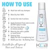 KCB Professional Brazilian Keratin, 1 Step Keratin Hair Treatment Kit at Home. Keratina para Alisar el Pelo. Straightening and Hair Frizz Control, All Hair Types, Formaldehyde Free, 3.38Floz