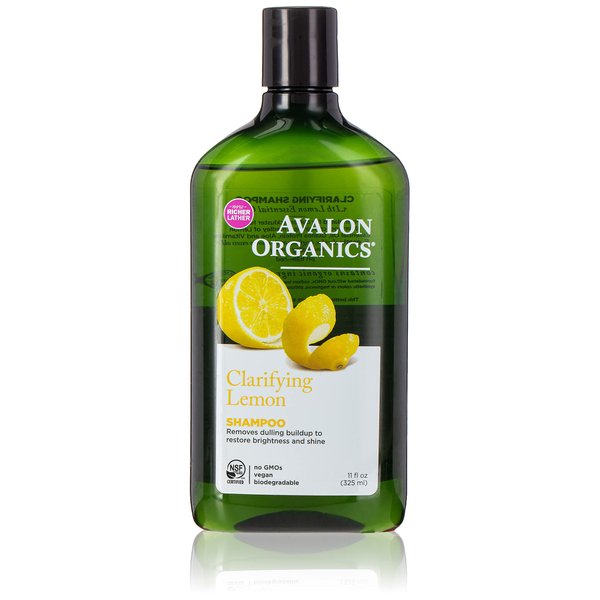 Avalon Organics Clarifying Shampoo, Lemon, 11 Fl Oz