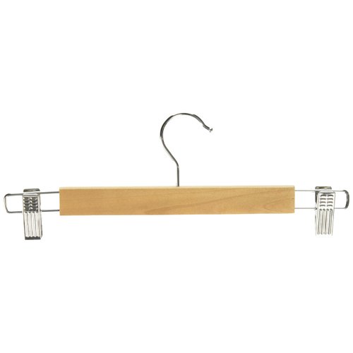Whitmor GRADE A Natural Wood Skirt Hangers (Set of 5)