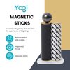 Yogi Magnetic Sticks - Premium Fidget Toys for Adults and Kids - Extremely Fun & Engaging, Uniquely Designed Magnetic Fidget Toy with Magnet Sticks and Ball, Ideal Desk Toy for Focus&Relaxation
