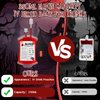 Halloween Blood Bags: 10pcs Blood Bags for Drinks, IV Bags for Halloween Party decorations, Blood Bags for Halloween, Vampire Themed Parties and Masquerade, Nurse Graduation Party Props