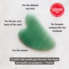 Mount Lai - The Jade Facial Spa Set | Jade Roller and Gua Sha Set | Gua Sha Tools to Relieve Muscle Tension and Reduce Puffiness | Anti Aging Skin Care Sets for Women