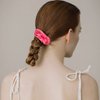 16 Pacs Satin Scrunchies Bridesmaid Proposal Gifts Hair Ties Scrunchies for Women Girls Bachelorette Party Favors(Hot pink)