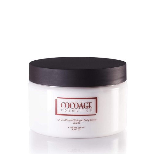 Cocoàge Cosmetics | 24K Gold Sweet Whipped Body Butter - Vanilla
