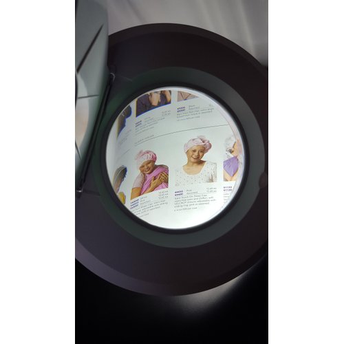 LED Magnifier Lamp Light Magnifying Glass Lens 5x Diopter - Desk Clamp - 5x Diopter Magnifying Lamp - NEW 2017 Model