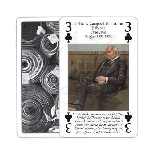 History of The Office of Prime Minister Playing Cards