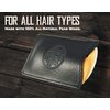 Wooden Beard Comb & Case, Dual Action Fine & Coarse Teeth, Perfect for use with Balms and Oils, Top Pocket Comb for Beards & Mustaches by Viking Revolution