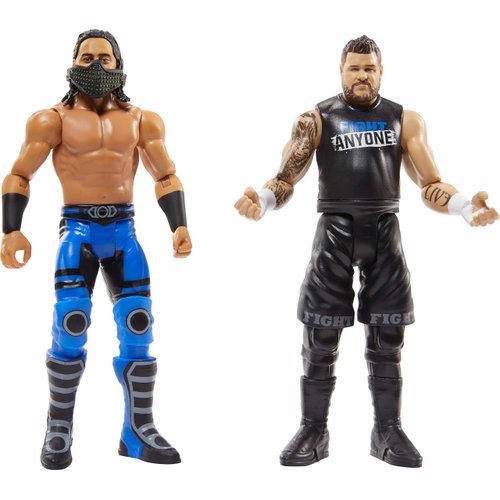 WWE Ali vs Kevin Owens Battle Pack Series #65 with Two 6-inch Articulated Action Figures & Ring Gear