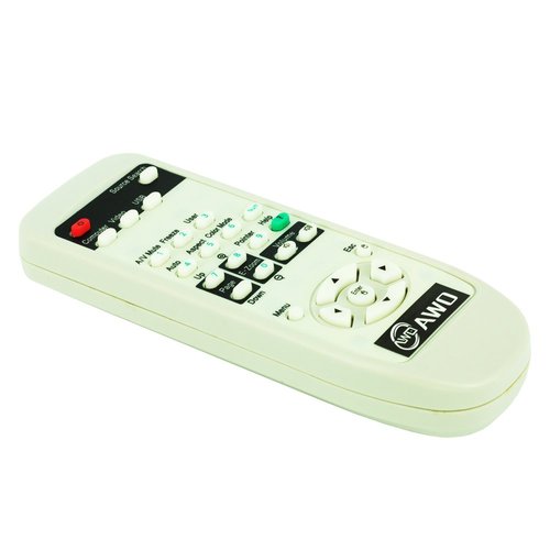 AWO 1515068/1515069 Projector Remote Control for EPSON PowerLite Home Cinema 6100/6500UB/8100/8345/8350/8500UB/8700UB;PowerLite Pro Cinema 7100/7500UB/9100/9350/9500UB/9700UB;EH-TW2800/TW2900/TW3000
