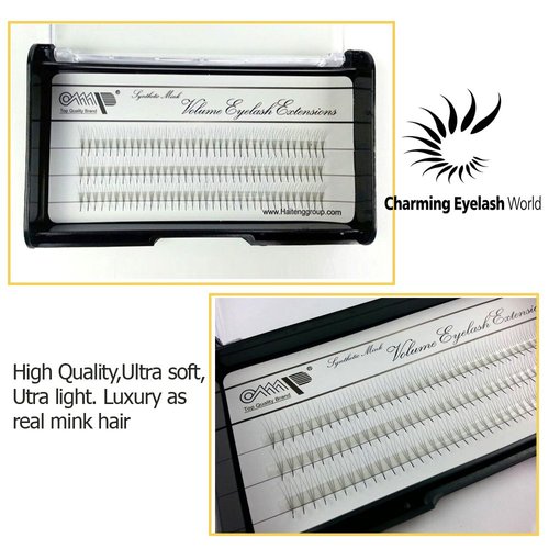 Volume W 3D Lashes C Curl .07mm Mixed Size Eyelash Extensions (Assorted 7mm-14mm) (13mm)