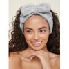 Spa Headbands for Women Makeup Washing Face Skincare Face Wash Head Band Cute Bow Hair Band for Girls Soft Coral Facial Shower Head Wraps