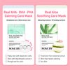 SOME BY MI Real Hyaluron Hydra Care Mask - Pack of 10 - Made from Hyaluronic Acid for Dry and Oily Skin - Daily Vegan Korean Sheet Mask for Skin Moisturizing and Hydrating - Korean Skin Care