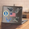 U.S. Air Force F-22 & F-35 Fighter Jet and Logos Collectible Stickers