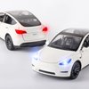 OANMYJJO Toy Cars Y 1/24 Zinc Alloy Diecast Metal Model Car, Pull Back Toy Model with Light and Music, Suitable for Children Aged 3 and Above as Gifts(White)
