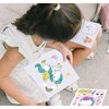 24 Sheets Make Your Own Unicorn Stickers Make A Face Stickers for Kids Toddlers with Unicorns DIY Craft Stickers Kids Party Favor Supplies Crafts