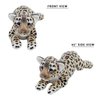 Gisqis Cheetah Stuffed Animal, 24" Leopard Stuffed Animal Cheetah Stuffy Leopard Plush Toys Cute Safari Realistic Stuffed Animals Jaguar Plush Birthday Valentine Gift for Girls Boys