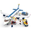 ENHANA Building Blocks City Airplane Station Toy for 6-12 Years Old Boys,City Airport Building Kits Kids Toys STEM Learning Building Bricks Helicoper Birthday Gift for 6-12 Children (463 Pieces)