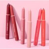 Layhou 12 Colors Matte Lipstick Pen Lip Liner Pencil Set Waterproof Matte Lip Crayon Non-sticky Long-lasting Wear with Built-in Sharpener