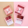HUDABABY Matte Liquid Lipstick Lip Stain Set, Durable non stick cup waterproof, Long Lasting 24 horas Permanent Lipsticks (6 Colors -B)