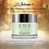 SNS Nail Dip Powder, Gelous Color Dipping Powder - Baby Blankie (Green) - Long-Lasting Acrylic Nail Color Lasts 14 Days - Low Odor & No UV Lamp required - 1 oz