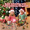 Calendar 2024 Christmas Building Blocks Set, 6 IN 1 Christmas Toys, Building Blocks Toys Holiday Countdown Calendars, Ideas Gift for for Teens Boys Girls 6-12 Year (Small Santa)