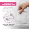 Diamond Wipes Nail Polish Remover Wipes with Aloe Vera, Acetone Nail Polish Remover Pads, 50 Individually Wrapped Nail Polish Wipes