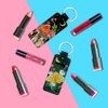 FREEBLOSS 2Pcs Chapstick Holder Keychain 1.5x3.8'' Lip Balm Holder Keychain Lightweight Lipstick Sleeve Pouch with Turtle Pattern for Women Girls