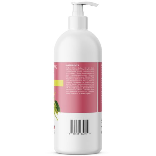 EDENIKA BOTANICALS Ylang Ylang Body Wash with Grapeseed, Blackberry & Jojoba Oil, 16 fl oz, Nourishing & Hydrating Formula, Vegan, Sulfate-Free, Paraben-Free, for All Skin Types