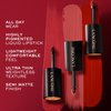 Lancôme L'Absolu Rouge Drama Ink Semi-Matte Liquid Lipstick - Highly Pigmented - All Day Wear - 555 Soif De Vivre