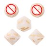 Tnstk Date Night Dice, Funny Couple Dice Game, Portable Couple Dice Kit for Adults Women Men Husband Girlfriend Boyfriend (White)