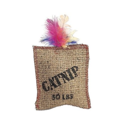 Ethical Products 2984 Jute.Feath Sack Cat Toy - Quantity 1212