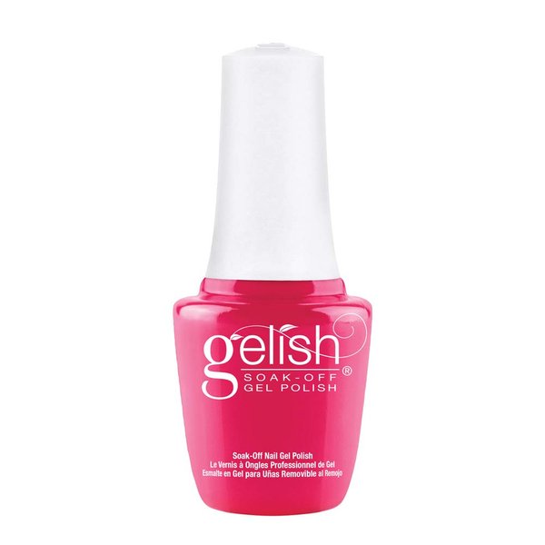 Gelish MINI Don't Pansy Around Soak-Off Gel Polish, Pink Gel Polish, 0.3 oz.