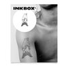 Inkbox Temporary Tattoos, Semi-Permanent Tattoo, One Premium Easy Long Lasting, Water-Resistant Temp Tattoo with For Now Ink - Lasts 1-2 Weeks, Growling, 6 x 3 in
