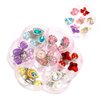 Hifot 7 Pairs Clip on Earrings Girls, No Pierced Design Earrings Dress up Pretend Princess Play Jewelry Accessories for Kids