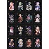 YJacuing Genshin Impact Black Gold Playing Cards, Collectible Poker Deck of Cards Game Merch